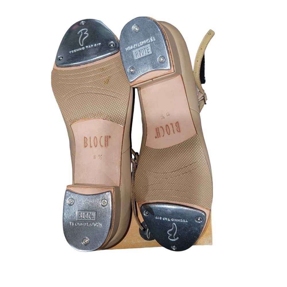 Bloch Nib Leather Adult Tap-On Tap Shoes S0302L - Picture 10 of 14